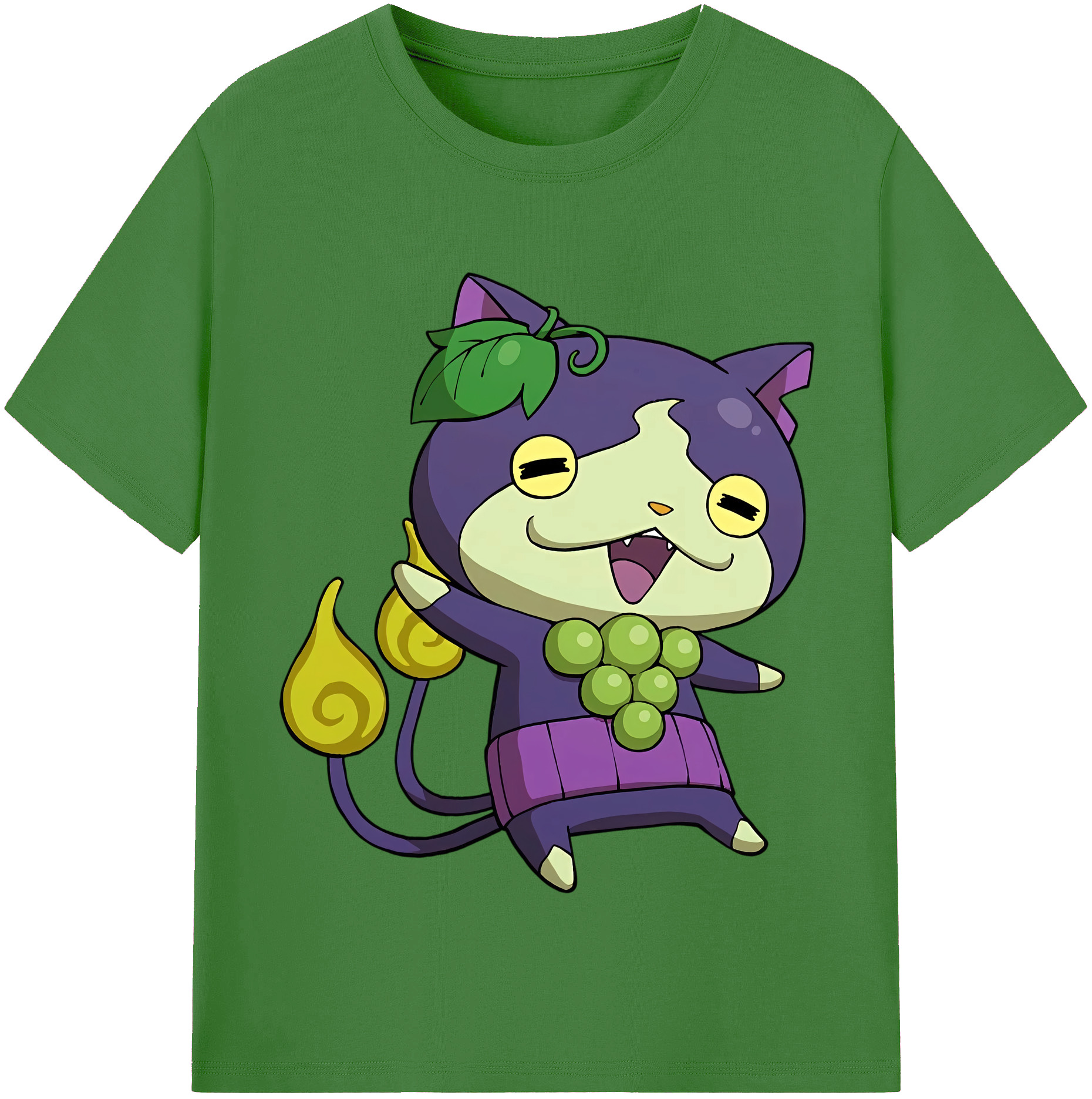 （画像用） 妖怪ウォッチ Yo-kai Watch レディースカジュアルプリントTシャツ（綿100％）
